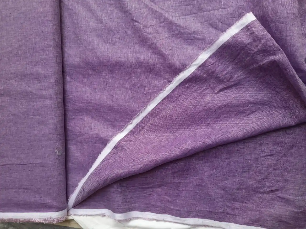 Wholesale Natural Solid Color Linen Fabric For Industry Raw Material Garments Home Textiles & Accessories, Eco Friendly Fabric