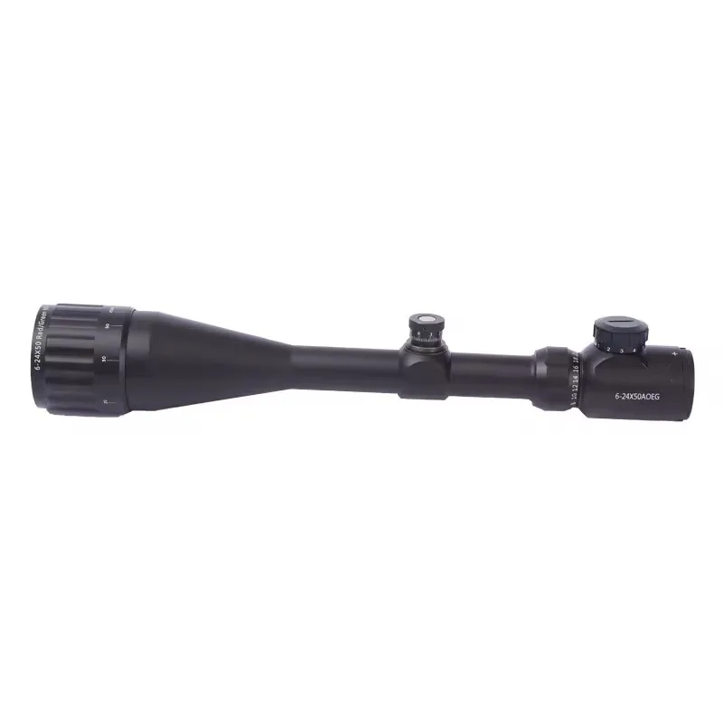Foreseen Tactical 6-24X50AOEG Sight Scope Magnification 50mm Objective Diameter  With Dual Illumination