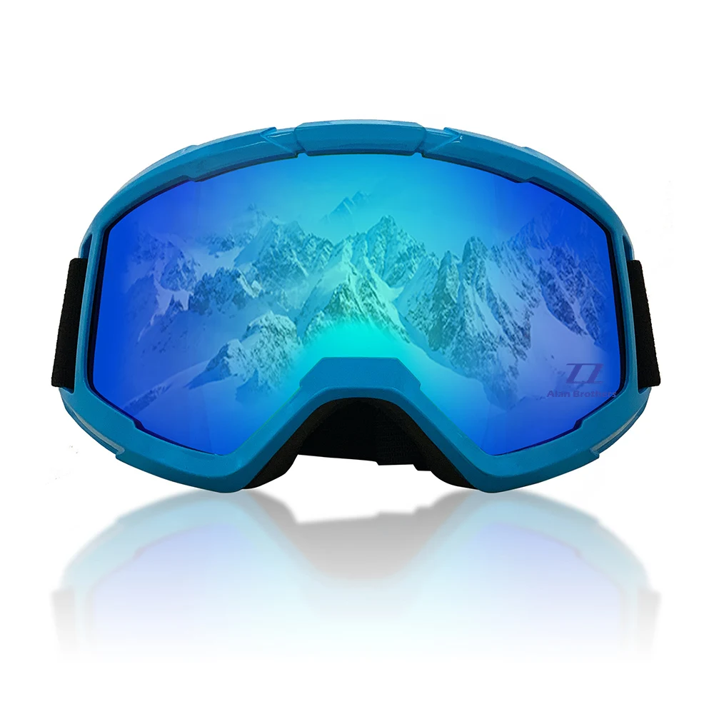 Wide Vision Anti fog Downhill Ski Snow Goggle