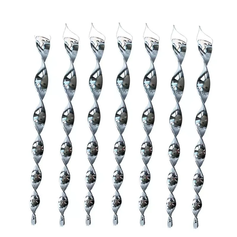 Dayoung Custom Size Farm Bird Reflective Scare Tape Outdoor Spiral Bird Repeller Colourful Ribbon