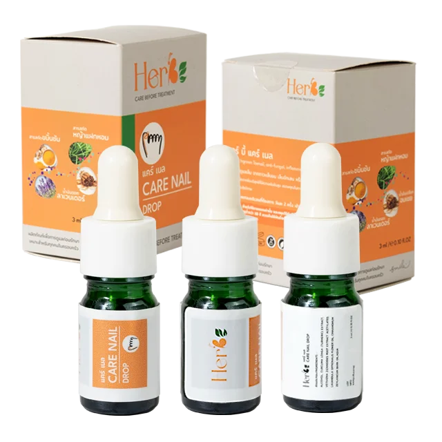 Toenail Treatment Serum, Botanical Extracts help restore Nail Strength, Product from Thailand.