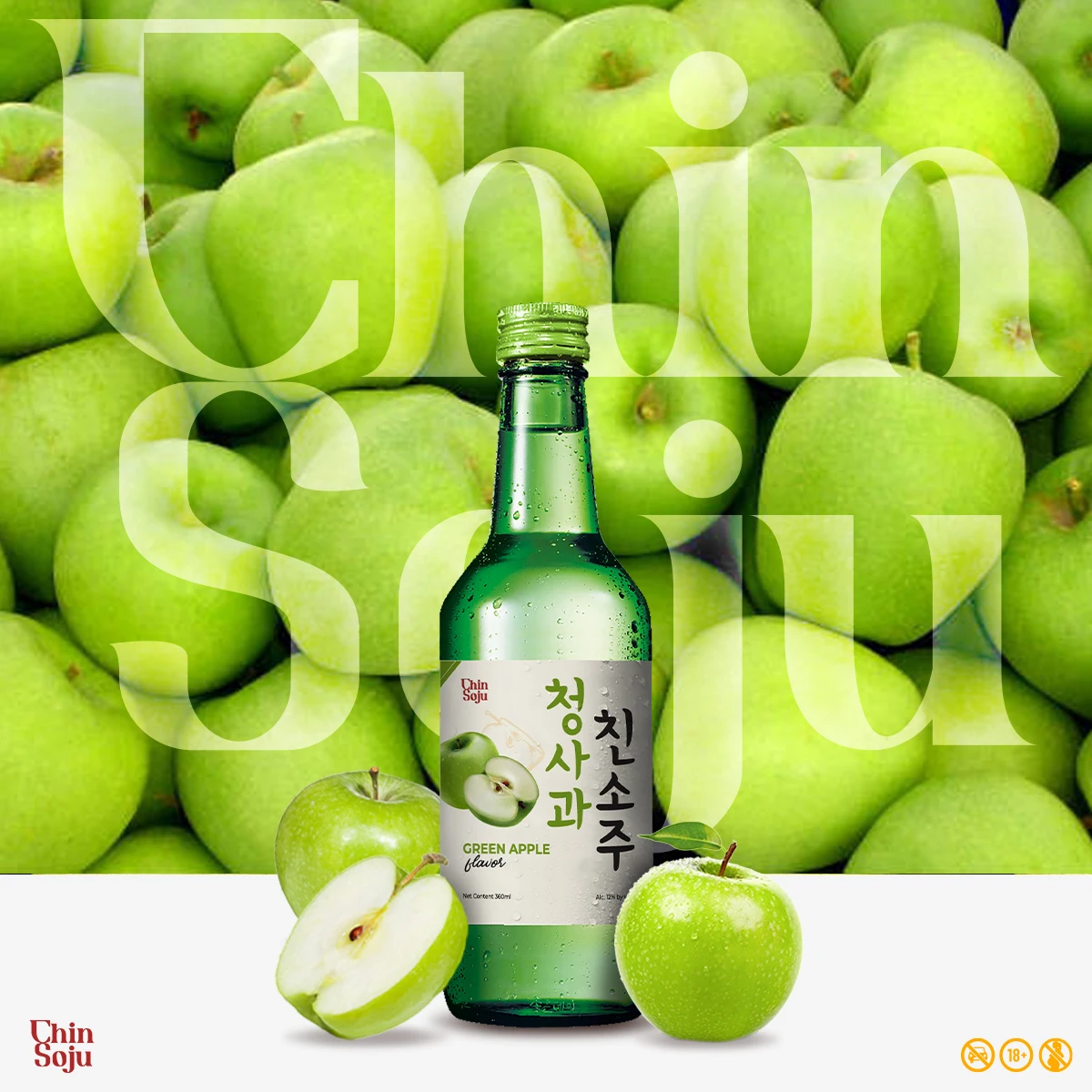 Корейский бренд Soju фруктовый ароматизатор подбородка 360 мл заводская цена сервис OEM льготный отличный