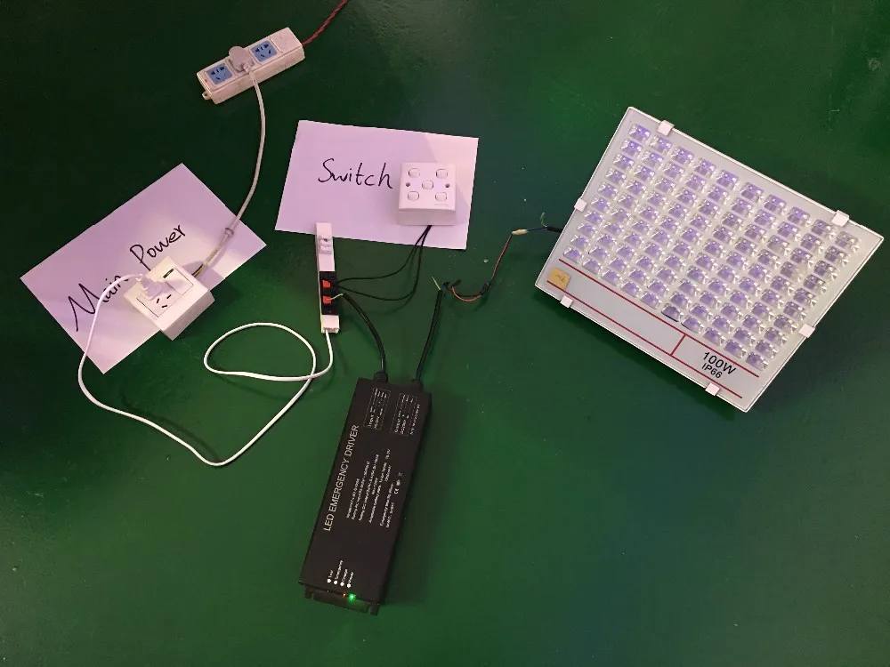 high quality lead the industry round led driver 150w 200w light emergency battery LED Emergency Driver