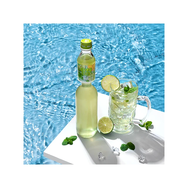 Lime Mint Lemon Mojito Soju Cocktail water that quickly dissolves alcohol SUKHEE HAESOO drink to relieve while drinking
