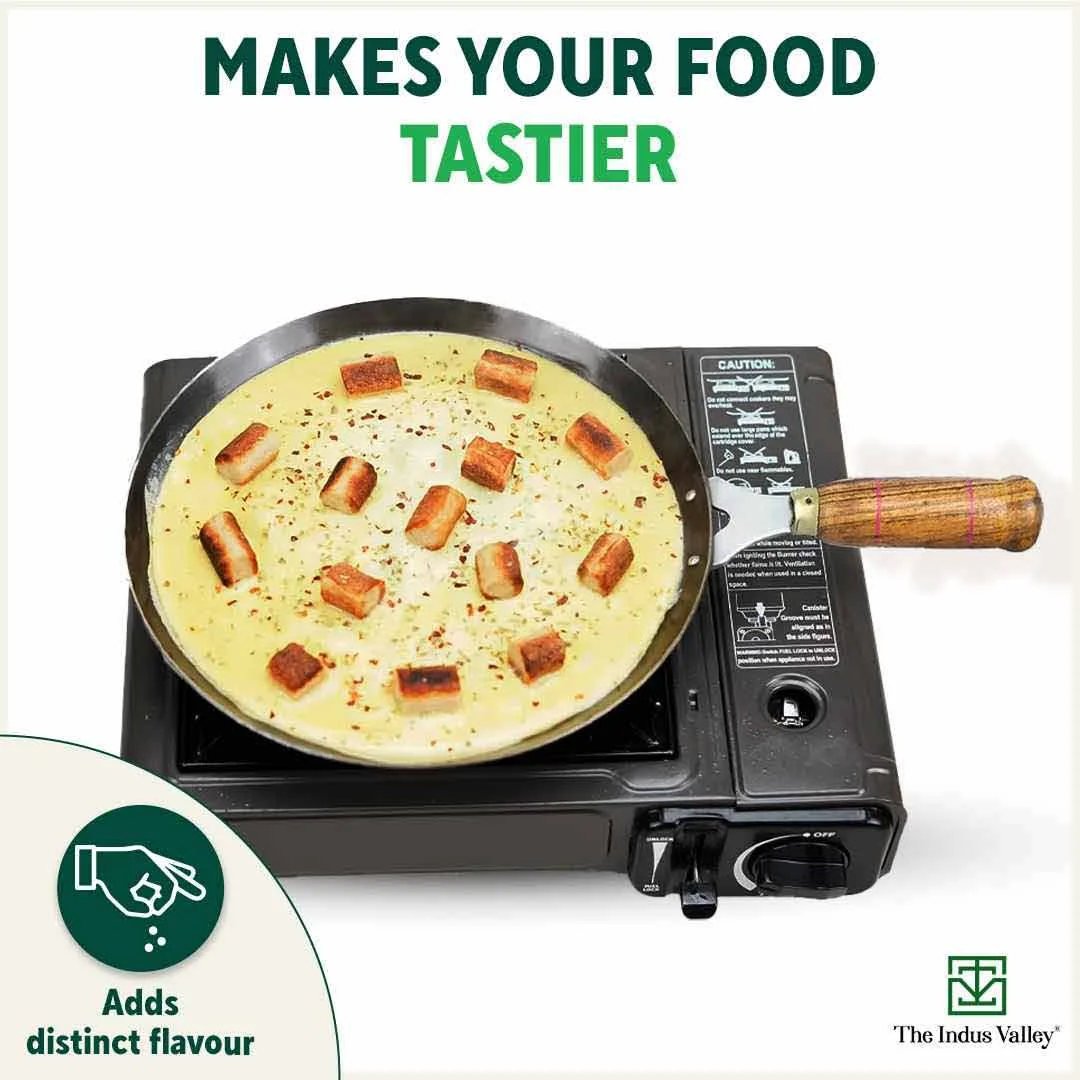 Pre Seasoned Cast Iron Tawa With Handle Roti chapati Cooking Utensil kitchen Pan Home Hotel Kitchen Ultimate Quality Iron Tawa