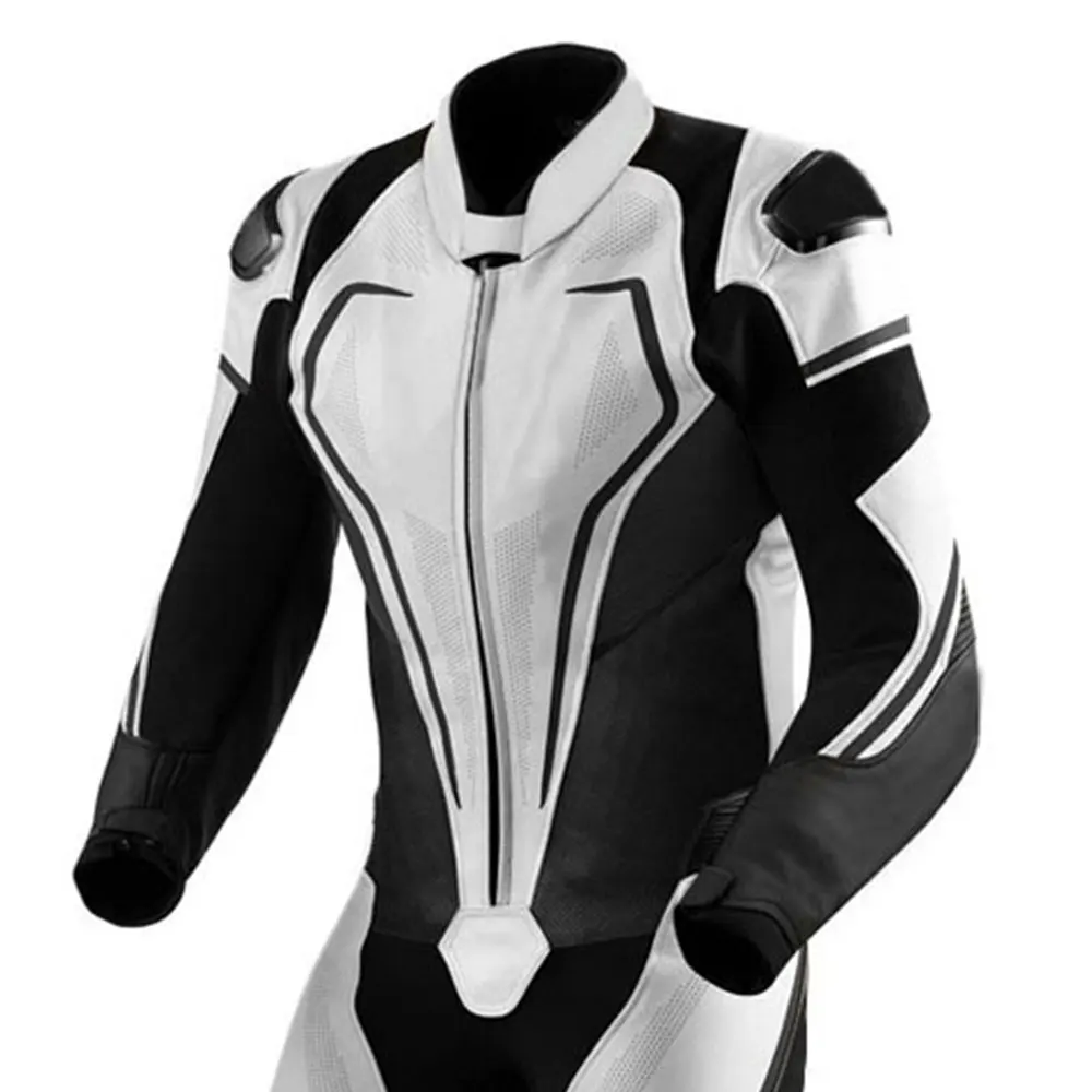 Motorcycle & Auto Racing Wear New Motorcycle Leather Outfit Suit Cowhide  Racing Leather One Piece Racing Suits