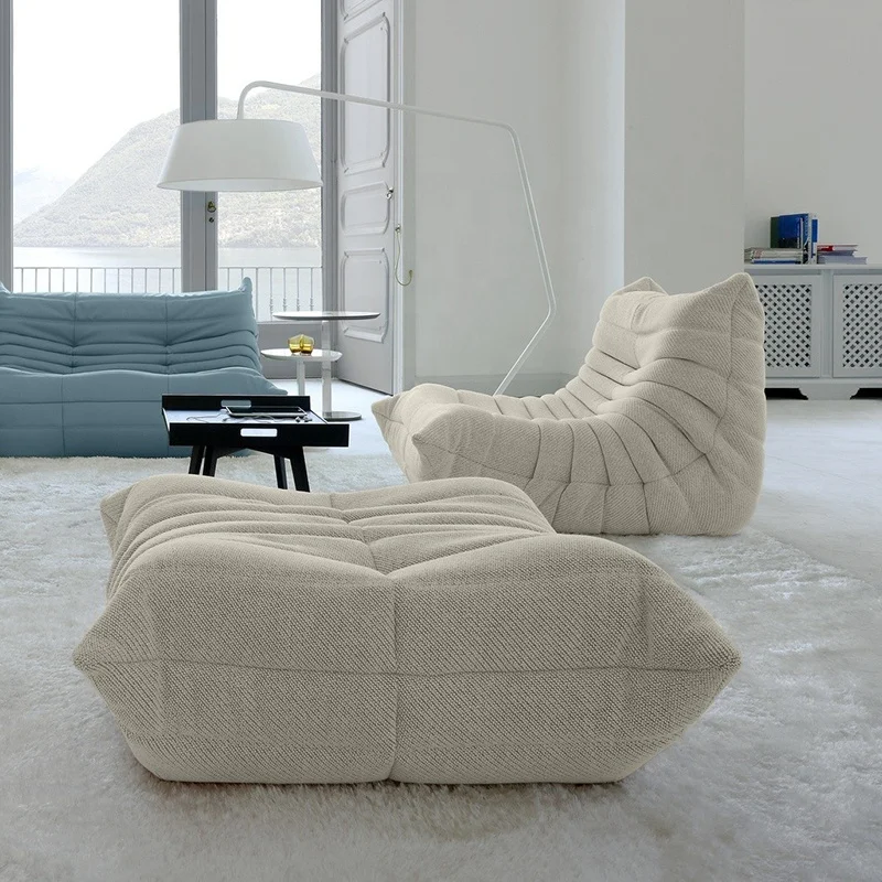 togo sofa cloud caterpillar office furniture living room couch light wedding decoration boucle sofa italian sofa chair