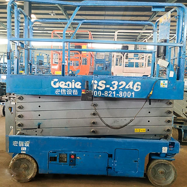 Used Genie GS-3246 11.78m Electric Scissor Lifts for sale