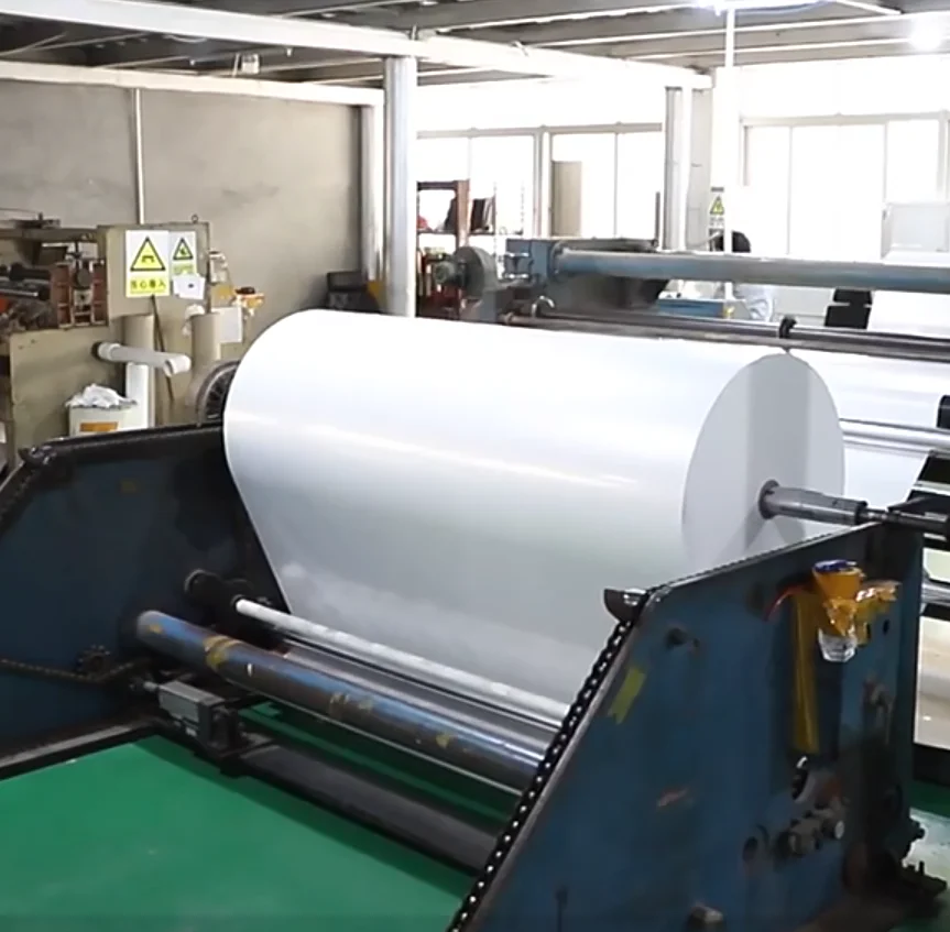 lizheng polypropylene  pp inkjet synthetic paper non-tearable waterproof pp synthetic paper roll