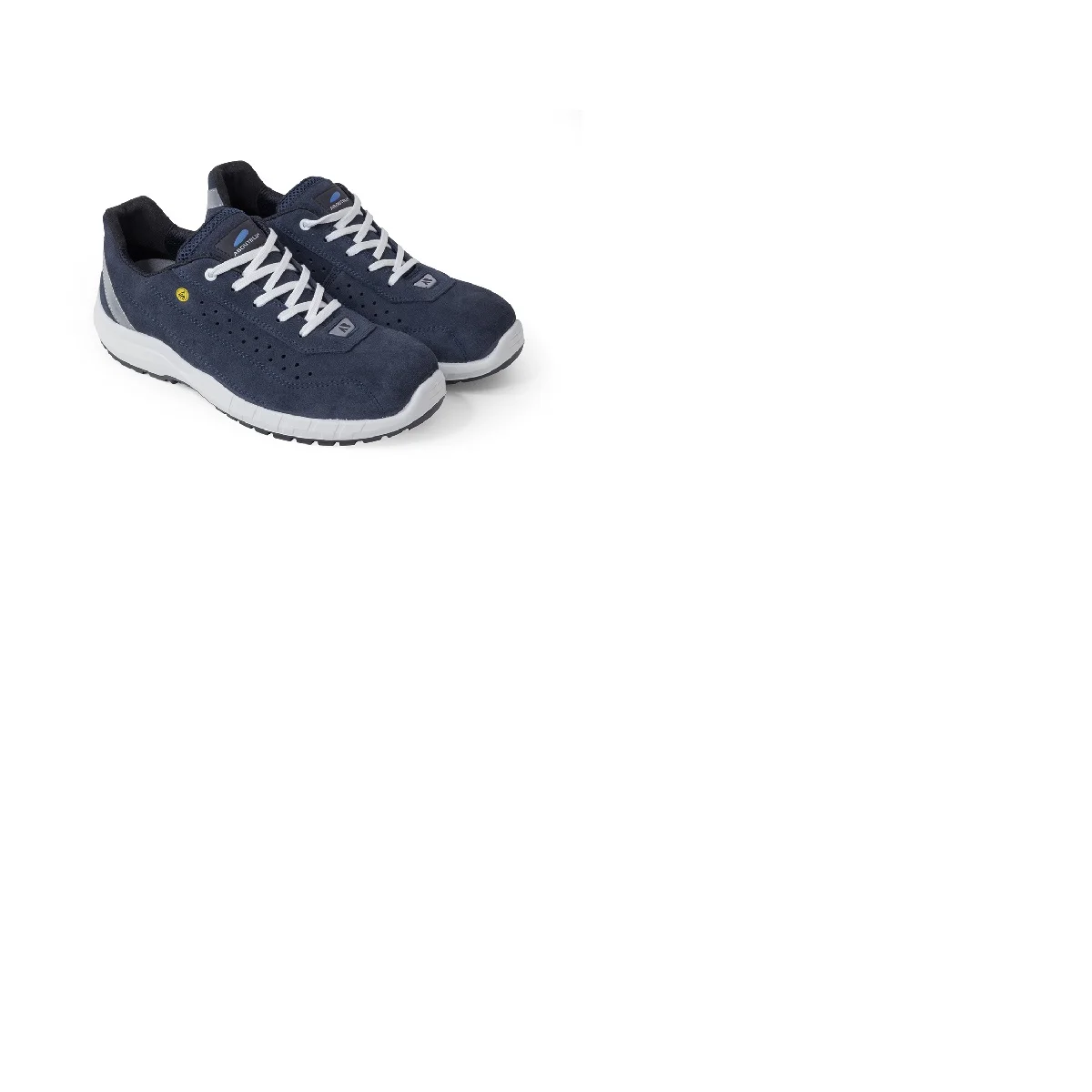 Для мужчин синяя искусственная кожа пу подошва замша верх S1P итальянская Высококачественная защитная обувь