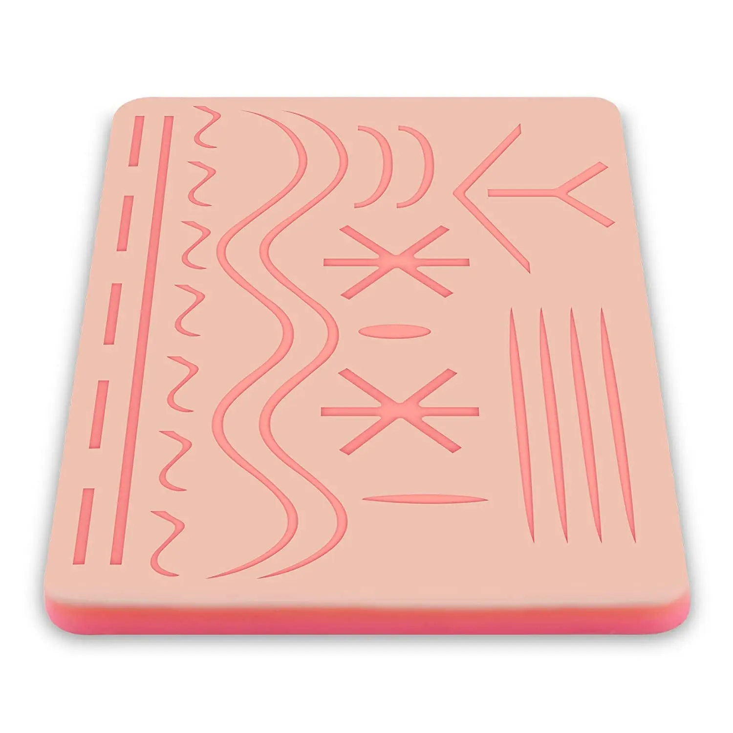 Suture skin Pad Silicone Suture Practice pad Surgical training mat Silicone Suture skin Pad
