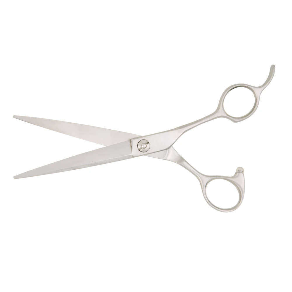 Customized LOGO Sharp Barber Hair Scissor Professional Salon  Stainless Steel Straight hair dressing scissors