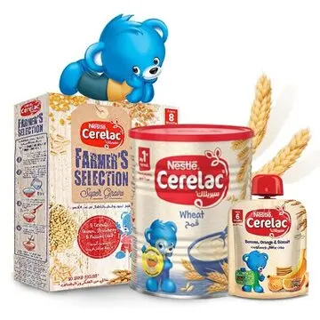 Buy Nestle Cerelac Baby Cereal With Milk - Wheat Apple Cherry and other Flavors For Sale