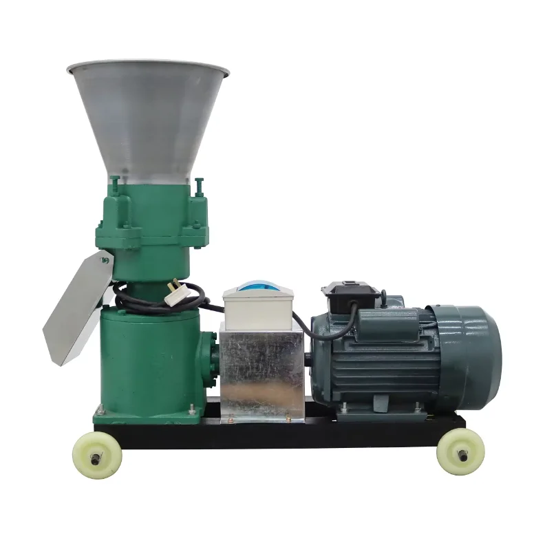 2mm 3mm 4mm Motor Farming pelletizer processing machines poultry fish animal feed pellet machine with Grinding disc