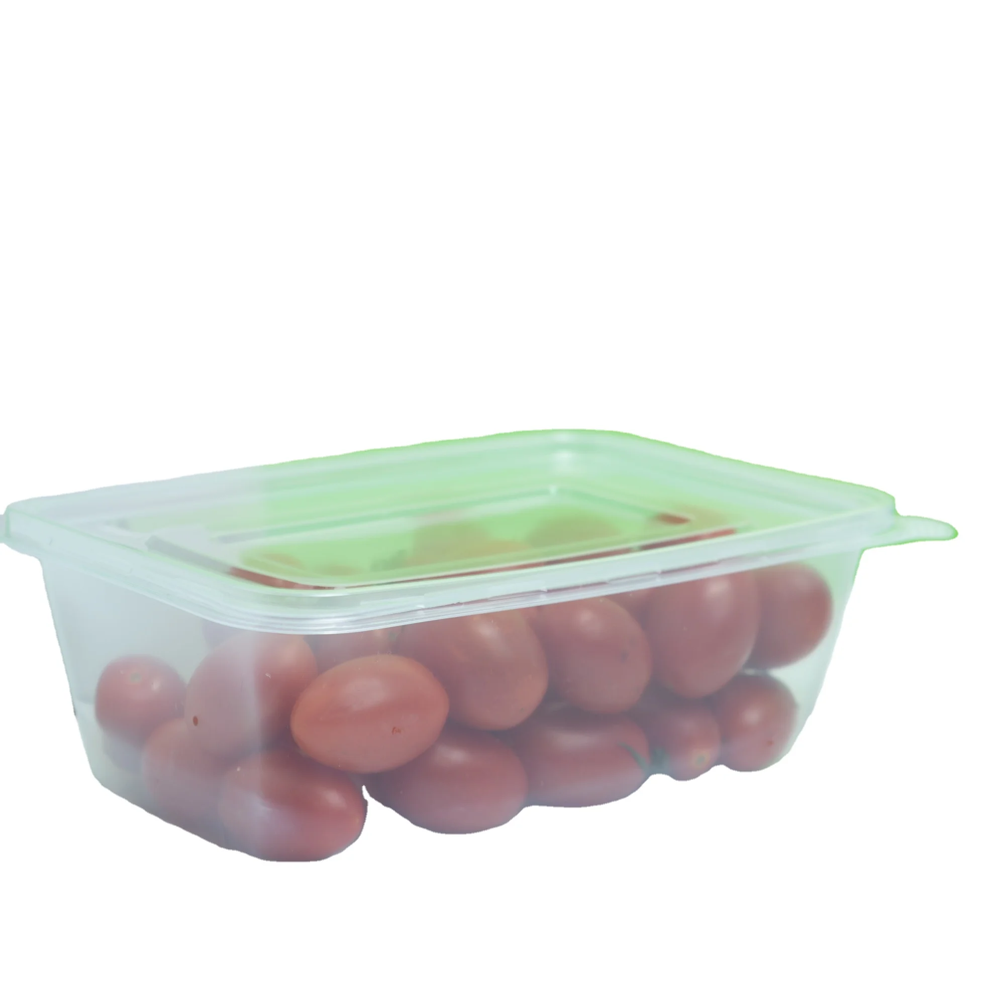 Wholesale Disposable Rectangle Shape Plastic Box  With Lid For food Customized PP Plastic 18oz 22oz 26oz 34oz Custom Size