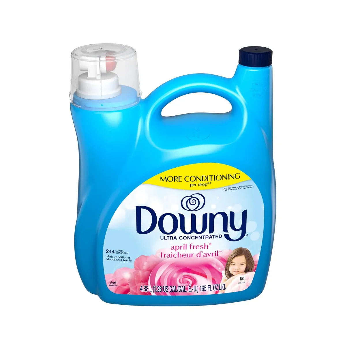 Downy Ultra Liquid Fabric Softener April Fresh Scent 77oz