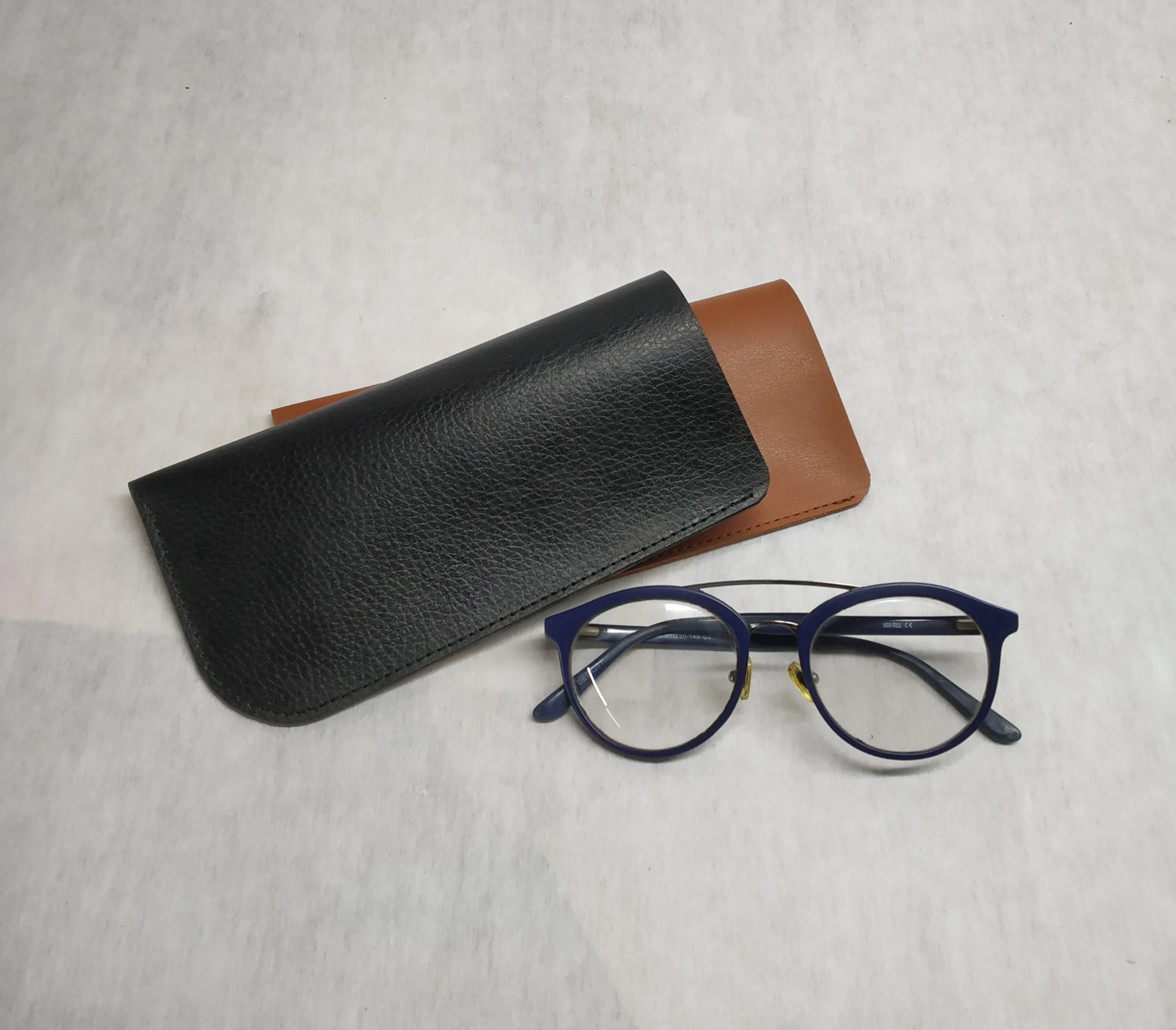 High Quality PU Leather Optical Eyeglass Spectacle Case Sunglass Cover Custom Logo Printed Eyewear Bag Wholesale Export Supply