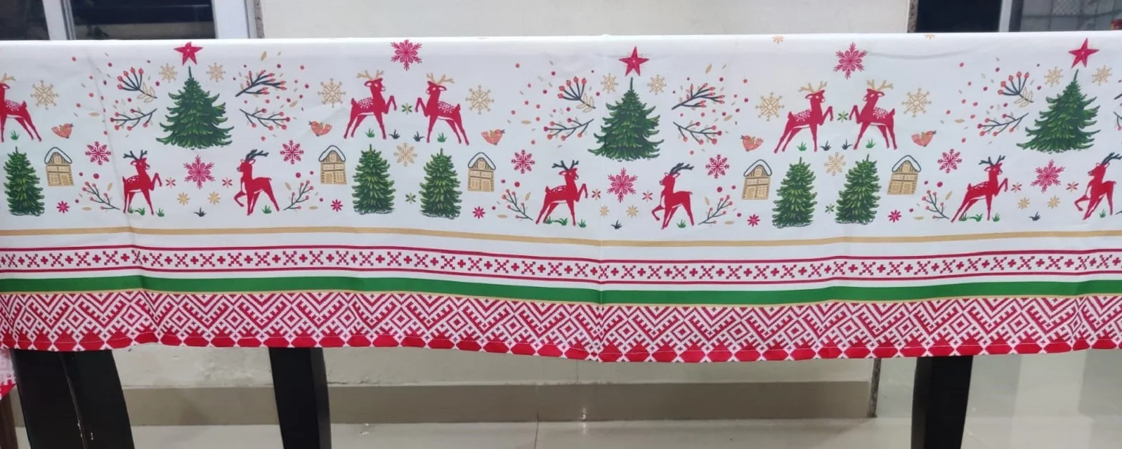 100% Cotton Tablecloth customs printed organic ecofriendly sustainable table linen manufacturer bulk order from India
