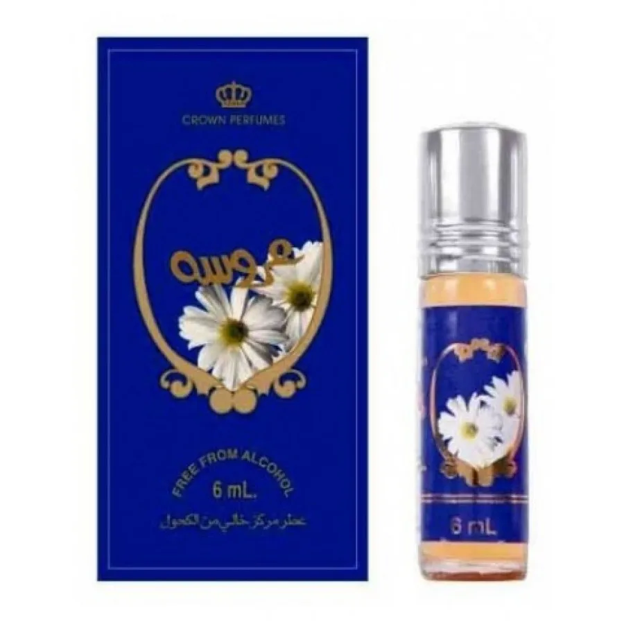 Oil Perfume AROOSAH fragrance by AL REHAB 6 ML 100% Oil Unisex Dubai perfumes Alcohol-free