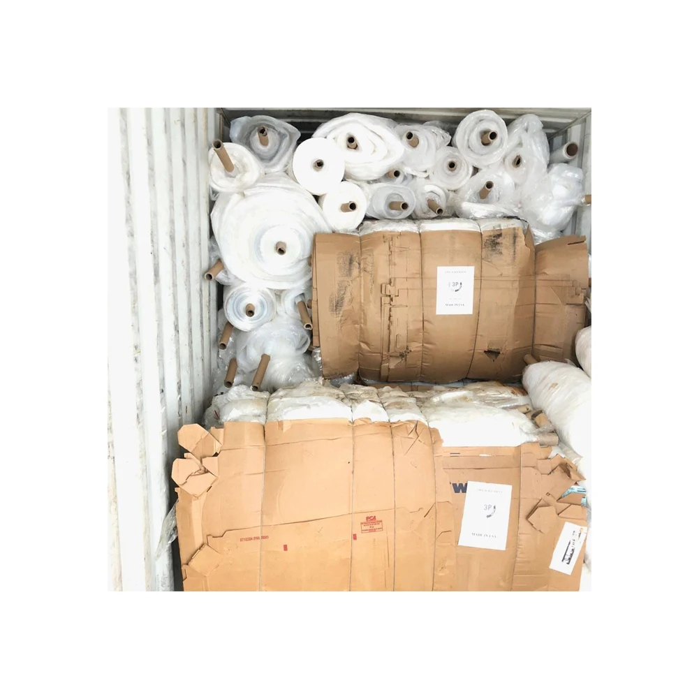 Clear LLDPE Film Scrap and LDPE Clear Film Rolls Scrap For sell