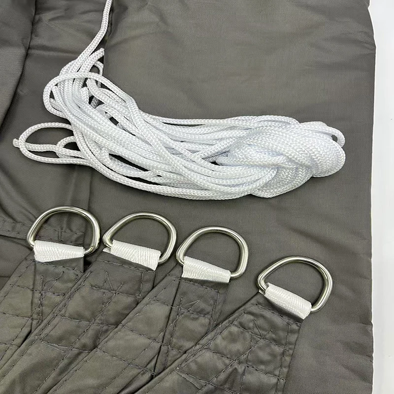 Garden terrace restaurant cafe hotel custom sun protection waterproof sunshade sail