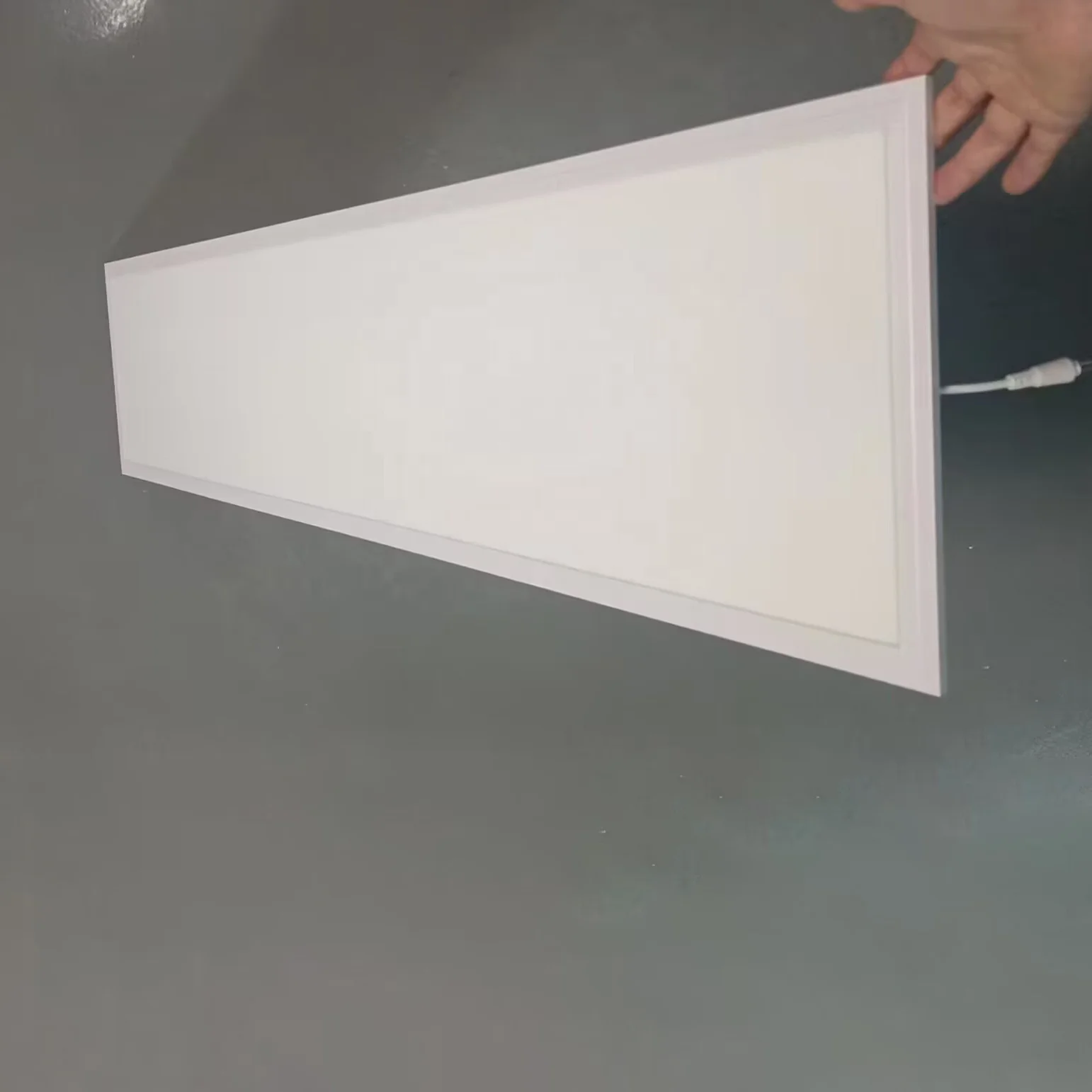 1x4 фута светодиодная плоская панель фонарь 300x1200 мм 48 Вт 5000 К затемняемый потолочный светильник AC110V 220V для кухни и офиса