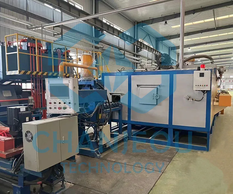 5inch Aluminum Extruder Machine Billet Preheating Oven