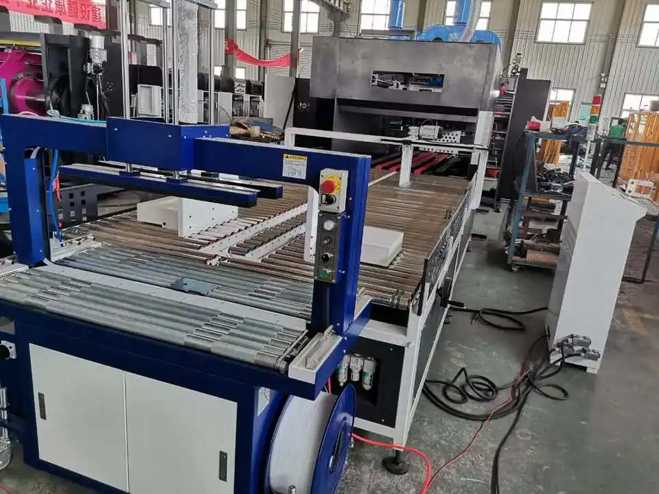QH-casemaker corrugated carton box flexo printer slotter folder gluer bundling machines