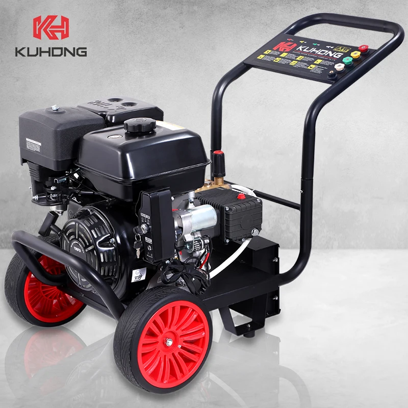 KUHONG 280Bar Commercial Pressure Washer 4000 psi Gasoline Engine