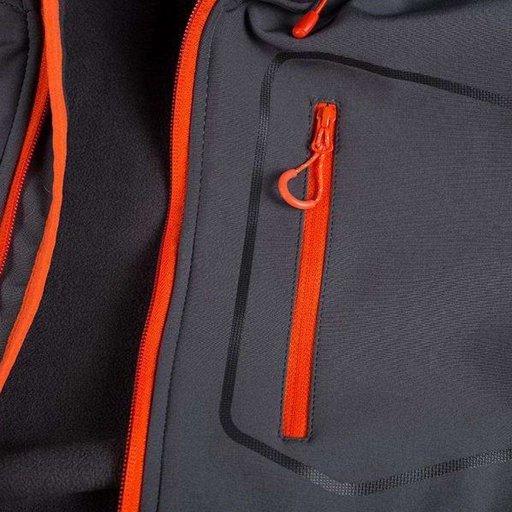 Custom Winter Heated Waterproof Softshell Jacket Outdoor Windbreaker Casual Plain OEM Men Winter Clothing Hiking XXL Jackets