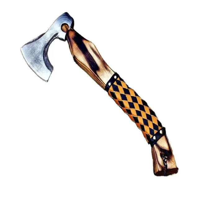factory price Hand Forged Carbon Steel 45 C Viking Axe, Hand made Axe, Axe
