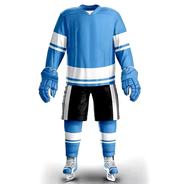 New Arrival Ice Hockey Uniform Latest Design High Quality Ice Hockey Uniform Polyester Top Quality Ice Hockey Uniforms