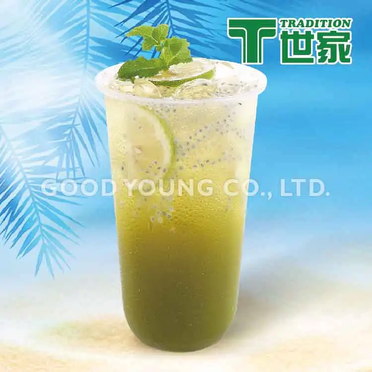 Good Young Tea Bubble Tea Supplier Green Tea Powder Matcha