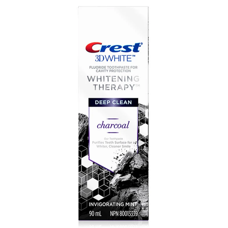 Crest - 3D Whitening Therapy Toothpaste - Charcoal