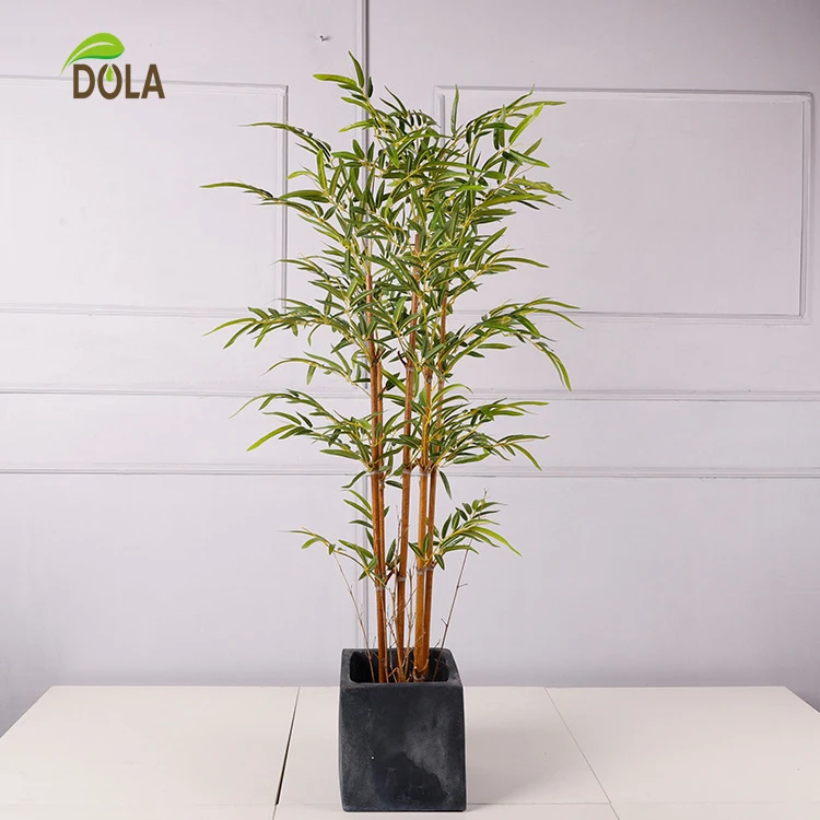 DOLA Bamboo Artificial Plants Outdoor Lucky Bamboo Plant Fake Bamboo Plant