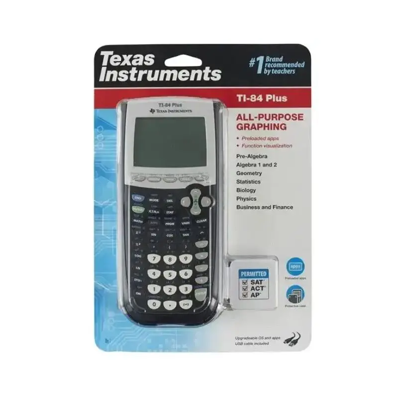 Genuine Quality Texas Instruments Graphing Calculator TI-84 Plus