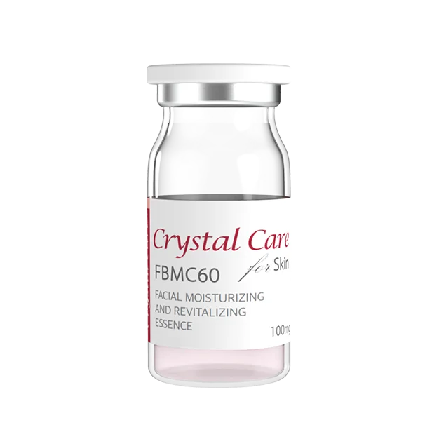 Pink peptide ampoule solution for Facial and Scalp Boosting rejuvenate dry skin