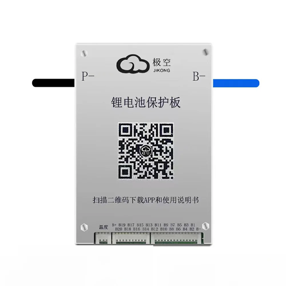 BD6A17S8P JK Smart BMS 8S 12S 13S 14S 16S 17S 80A умный активный баланс встроенный модуль BT для системы управления батареей Lifepo4