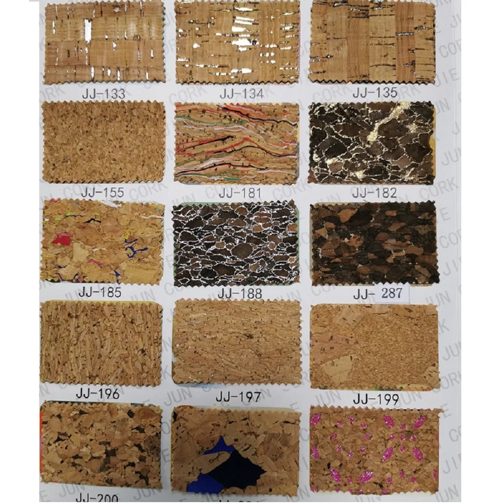 Manufacturer OEM cosmetic pouch bag cork  with lining cosmetic bag for women