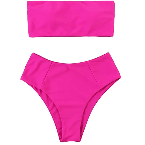 2024 Custom Women Two Piece Sexy G String Thong Halter Aura Micro Bikinis Set Swimwear Beachwear