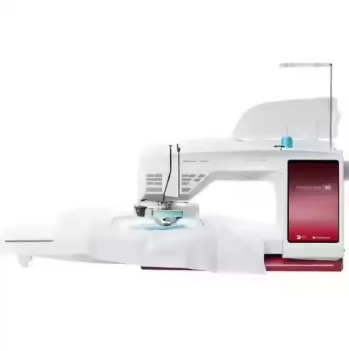 Discount Price for Husqvarna S Designer Ruby-90 Sewing Machine - Commercial Embroidery Capable