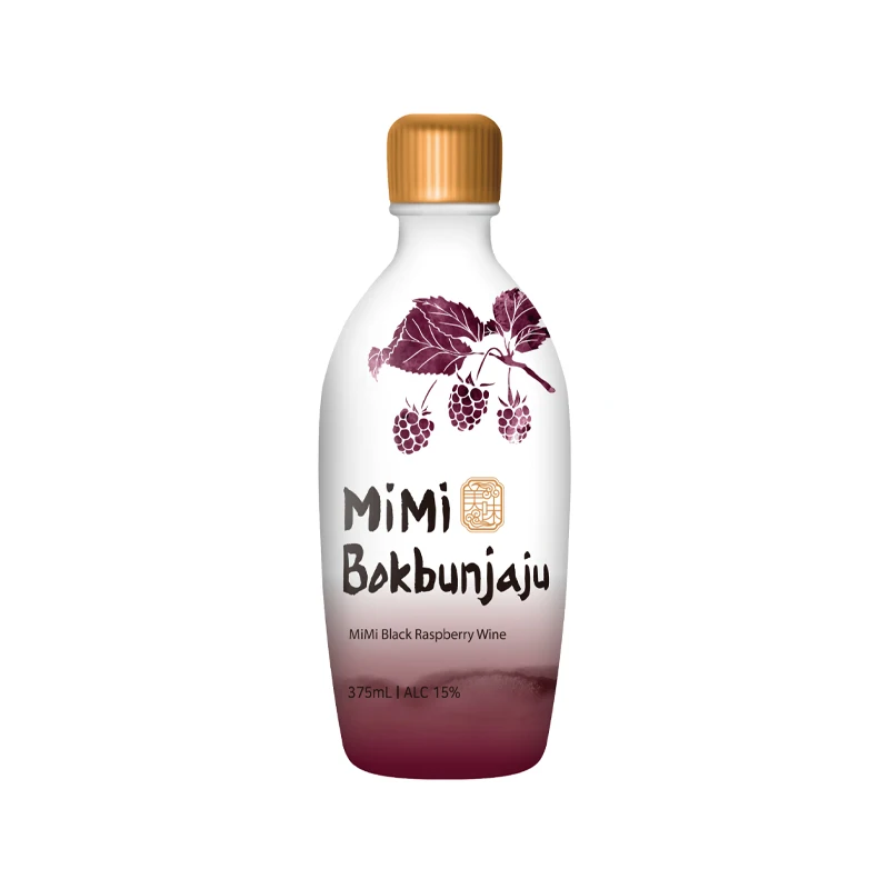 MiMi Black Raspberry Wine Korean Wine Korean Bokbunja K Wine Strawberry Wine Fruit Wine