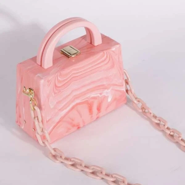 Hot Selling Top Quality Ladies Resin bag With Beautiful Design Gives Look stylish for Party Buy at Cheap Price