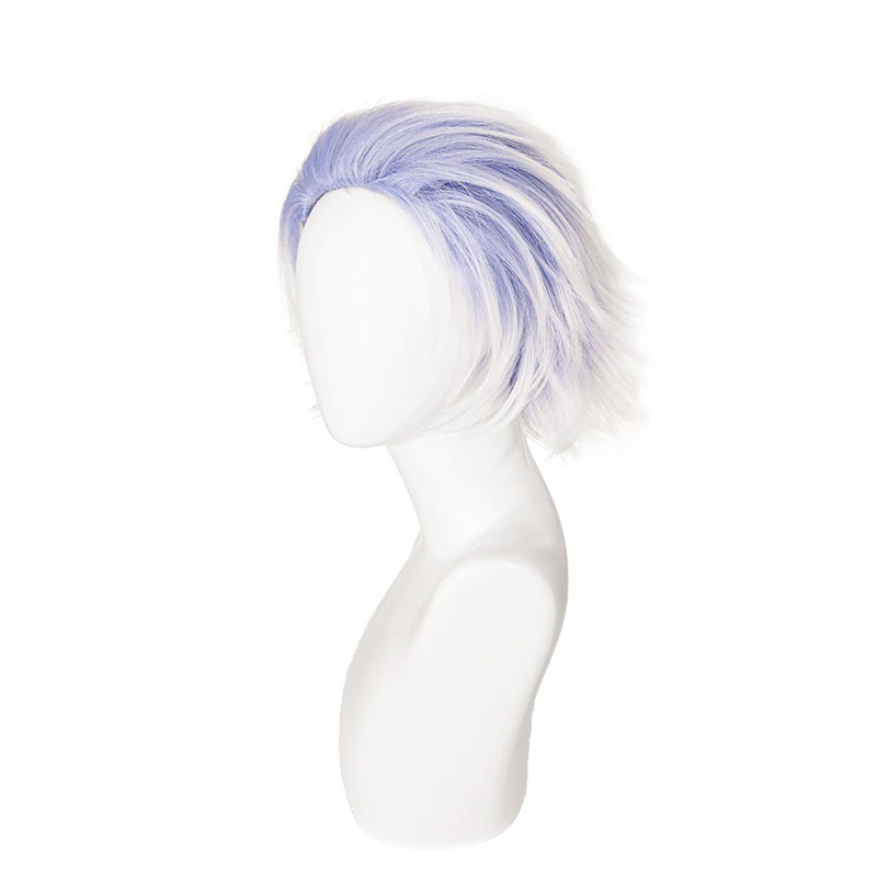 FiguartZERO Gojo Satoru short wig blue color tipped white color