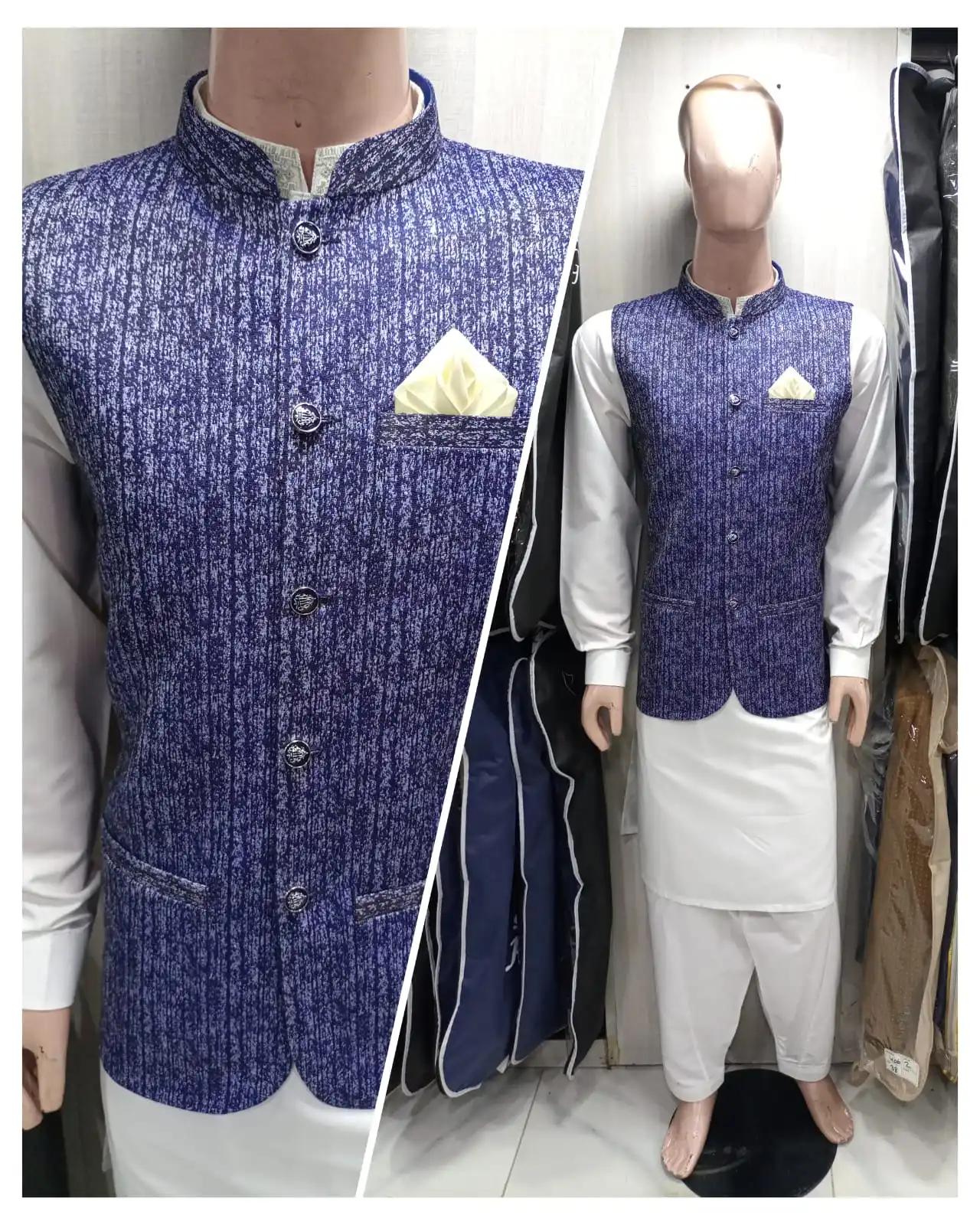 Modern Fashion Designer Launching Eid Collection 2023  Pakistan Mens Kurta Pajama Sherwani Suits Available on Wholesale Price.
