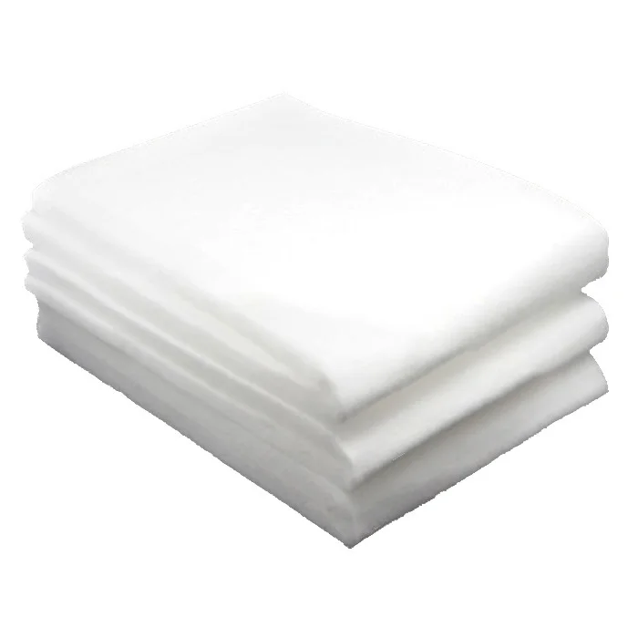 Medium Weight Thickness White Plain Padding Nonwoven Fabric 60gsm - 2500gsm Weight Wholesale Produced In Vietnam
