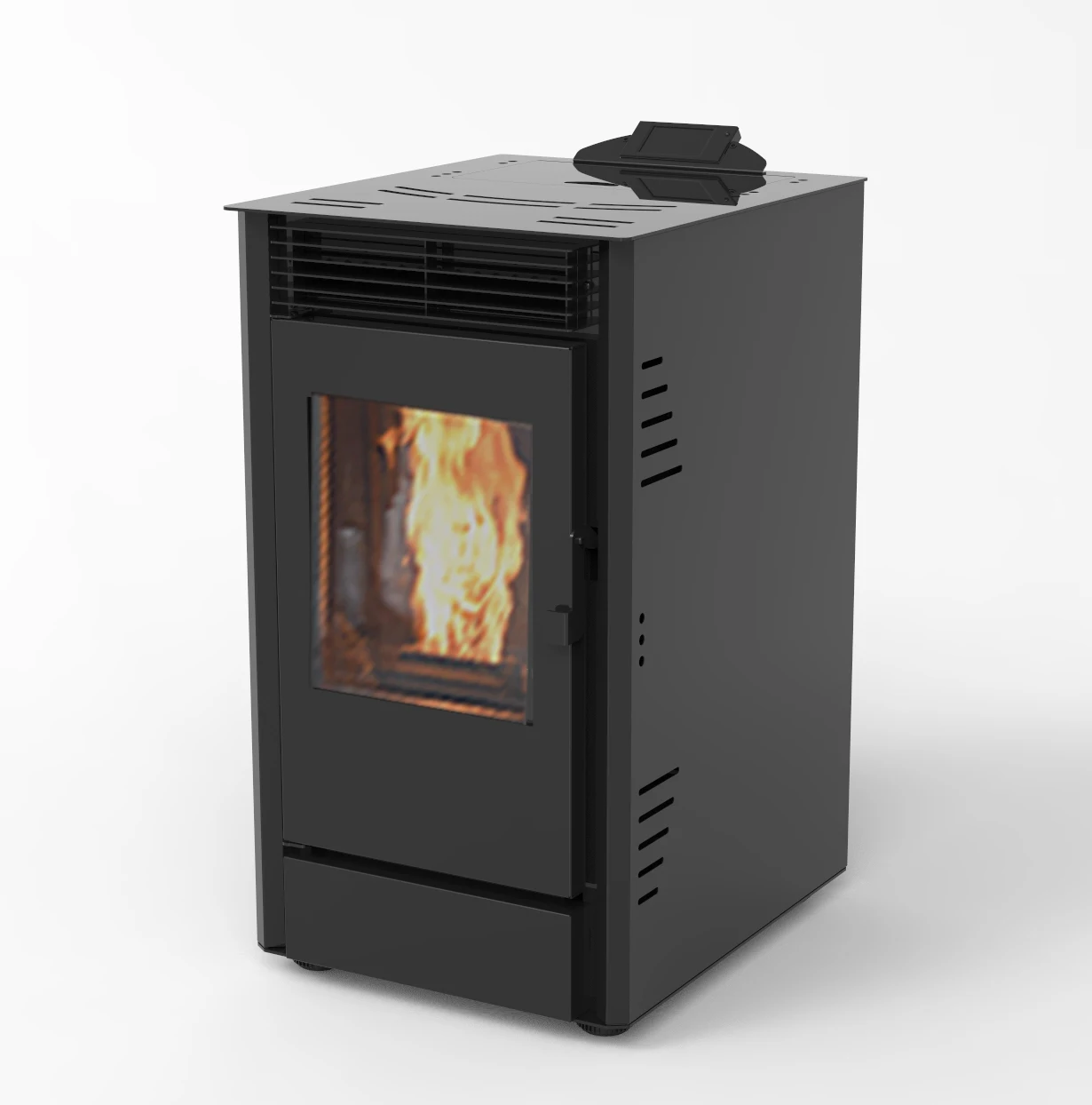Quality Wood Pellet Stove/ Modern Design Wood Burning Stove with Oven Cast Iron