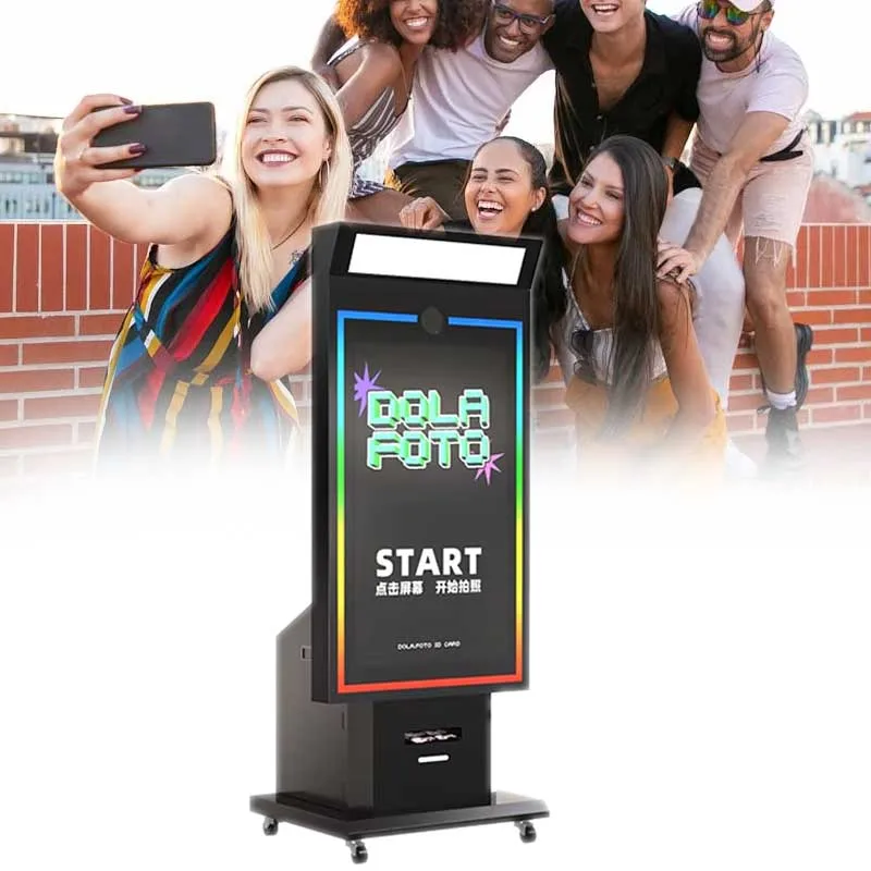 Korean Photo Booth Photobooth Multi-Device Support Logo Vending Machine Software and Custom HOT SALE Photography Kits