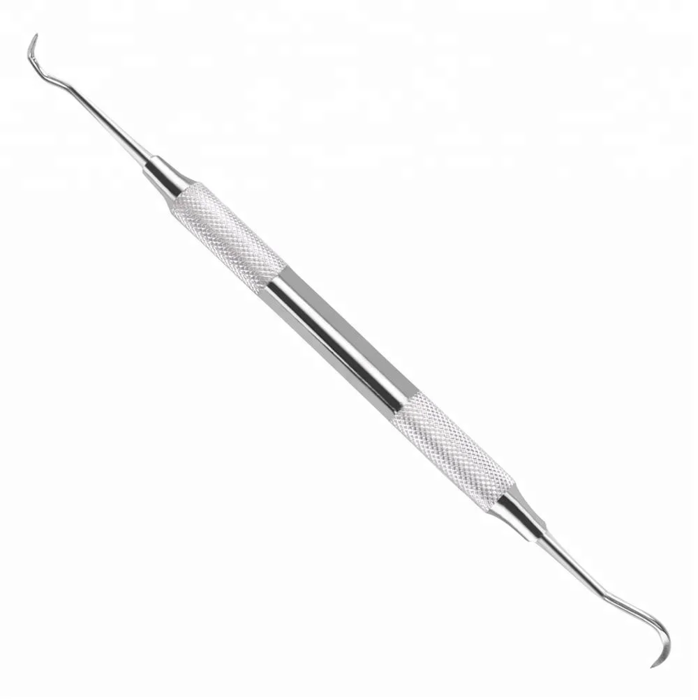 Dental Hygiene Kit Dental Scaler Scraper Hollow Handle Single Ended Scalar Light Weight Dental Equipment