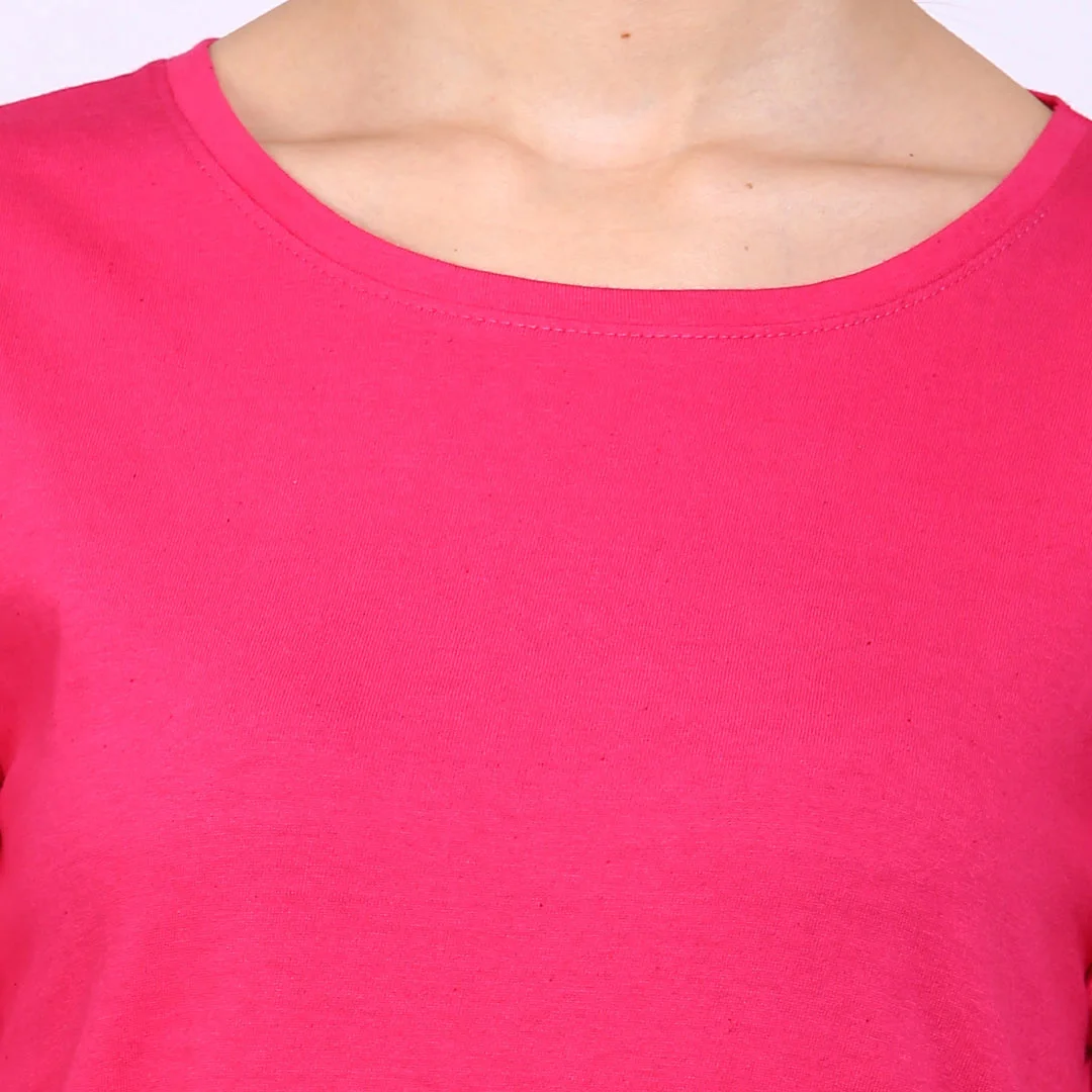 Bulk Price Good Quality Anti-wrinkle Female Fashion Custom Logo 100% Cotton Long Sleeve T shirt Women From Vietnam